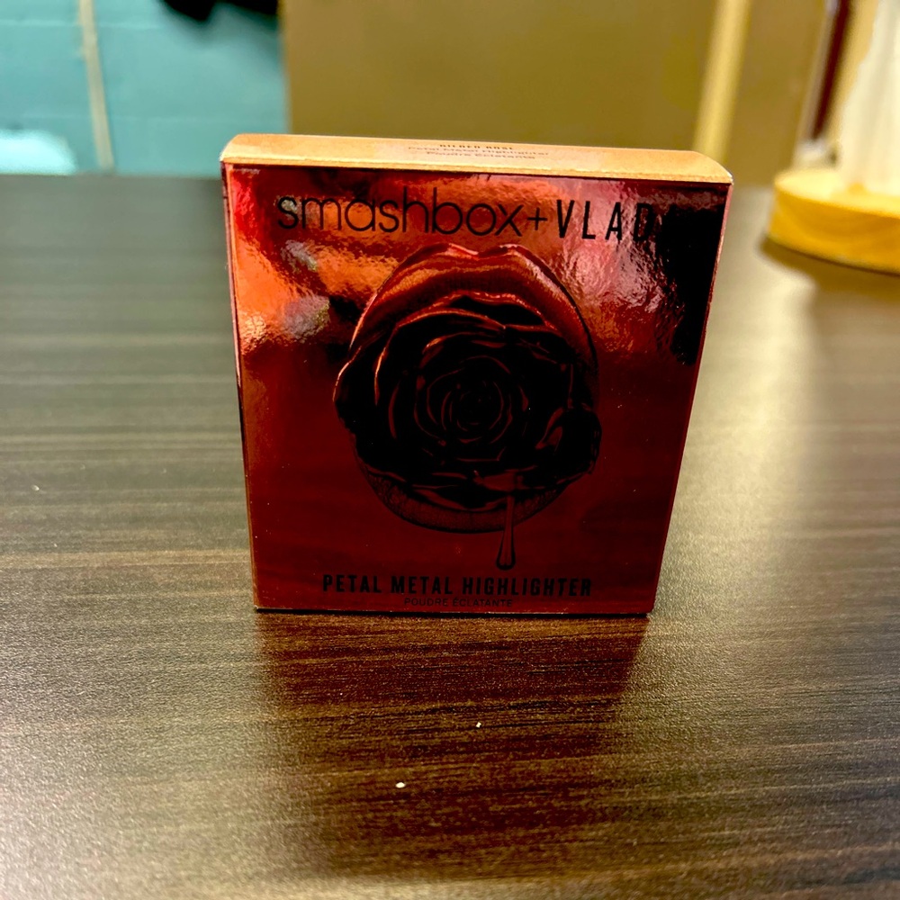 Smashbox + VLADA Petal Metal Highlighter Gilded Rose NIB New Glow Glam Gorgeous